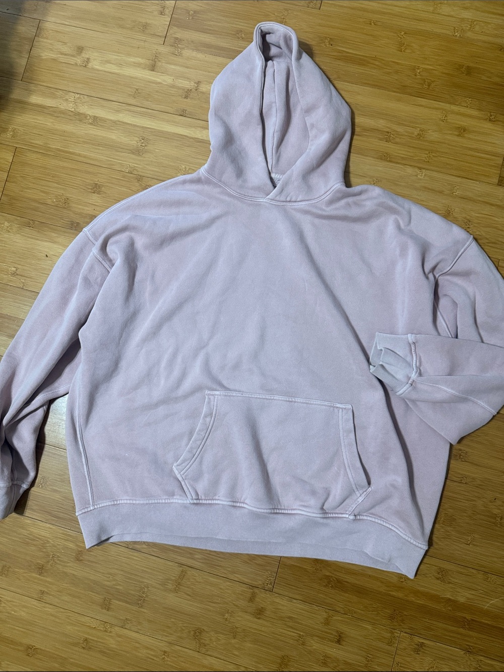 Abercrombie & Fitch Pale Pink Hoodie Sweatshirt